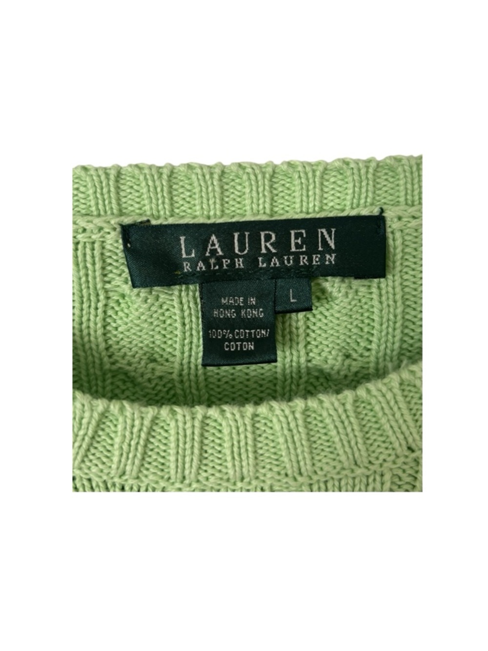 Lauren Ralph Lauren Cable Knit Sweater - Picture 3 of 5